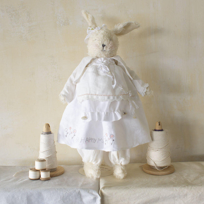 RETIRED - Hutch Studio - Miss Lily Linen - One Of A Kind Bunny