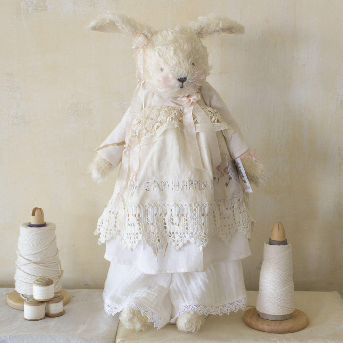 RETIRED - Hutch Studio - Happily I Hop - One Of A Kind Bunny