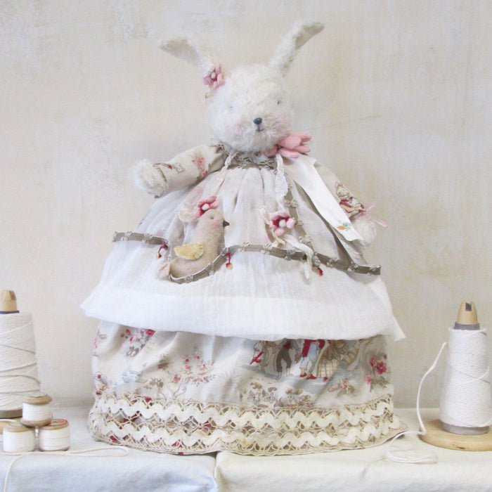 RETIRED - Hutch Studio - Charity Chick-A-Dee - One Of A Kind Bunny