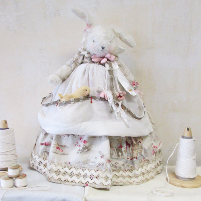 RETIRED - Hutch Studio - Comfort Chick-A-Dee - One Of A Kind Bunny