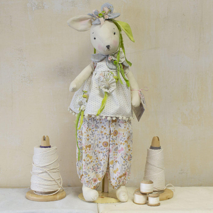 RETIRED - Hutch Studio - Tall Tillie - One Of A Kind Bunny