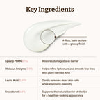Lip serum formulated with hibiscus flower and lactic acid