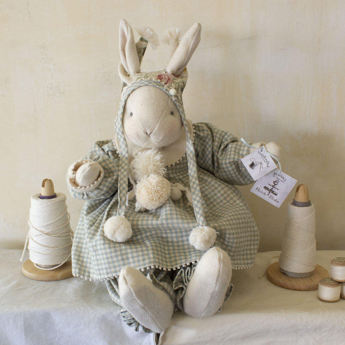 RETIRED - Hutch Studio - Bonnie Bunnytails - One Of A Kind Bunny