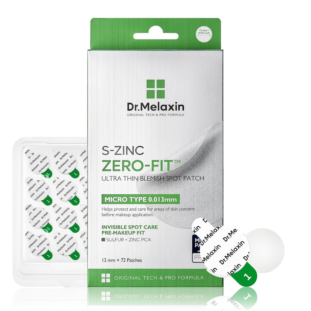 S-ZINC ZERO-FIT invisible ultra-thin pimple patches for discreet blemish care
