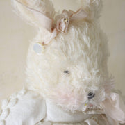 RETIRED - Hutch Studio - Mis Nel Chenille - One Of A Kind Bunny