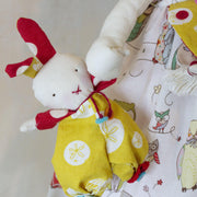 RETIRED - Hutch Studio -Bessie and Bundoll - Make and Mend One of a Kind Doll