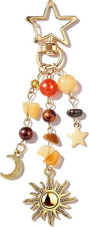 celestial-sun-moon-keychain-with-colorful-star-beads-gemstone