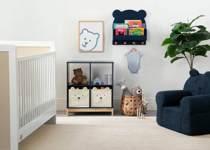 Brannan Bear Bookcase with Bins