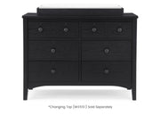 Farmhouse 6 Drawer Dresser with Interlocking Drawers