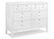 Farmhouse 6 Drawer Dresser with Interlocking Drawers
