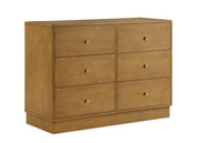 James 6 Drawer Dresser with Interlocking Drawers