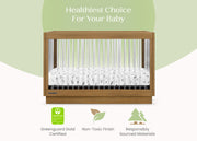 James Acrylic 4-in-1 Convertible Crib