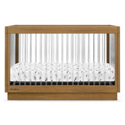James Acrylic 4-in-1 Convertible Crib