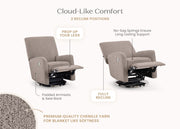 Nest Nursery Swivel Recliner