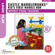 CASTLE MARBLEWORKS Chime Ball Drop Tower Toy