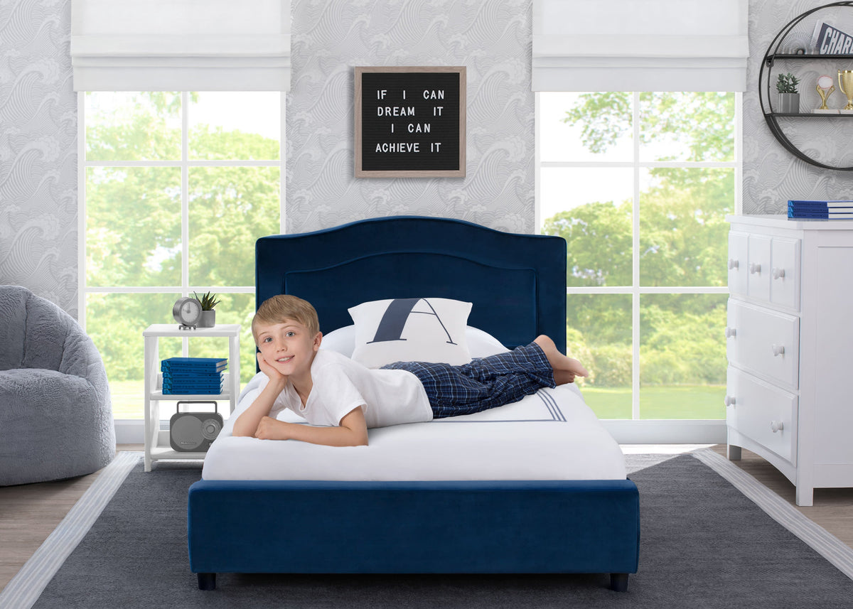 Upholstered Twin Bed
