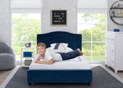Upholstered Twin Bed
