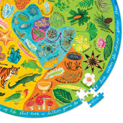 Biodiversity 500 Piece Round Puzzle